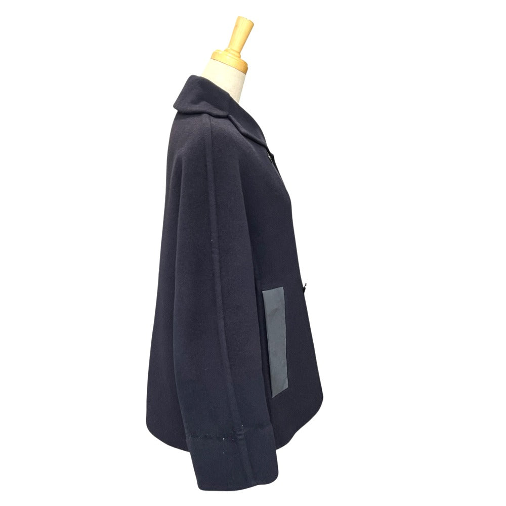 HERMES Jacket cashmere Navy 34