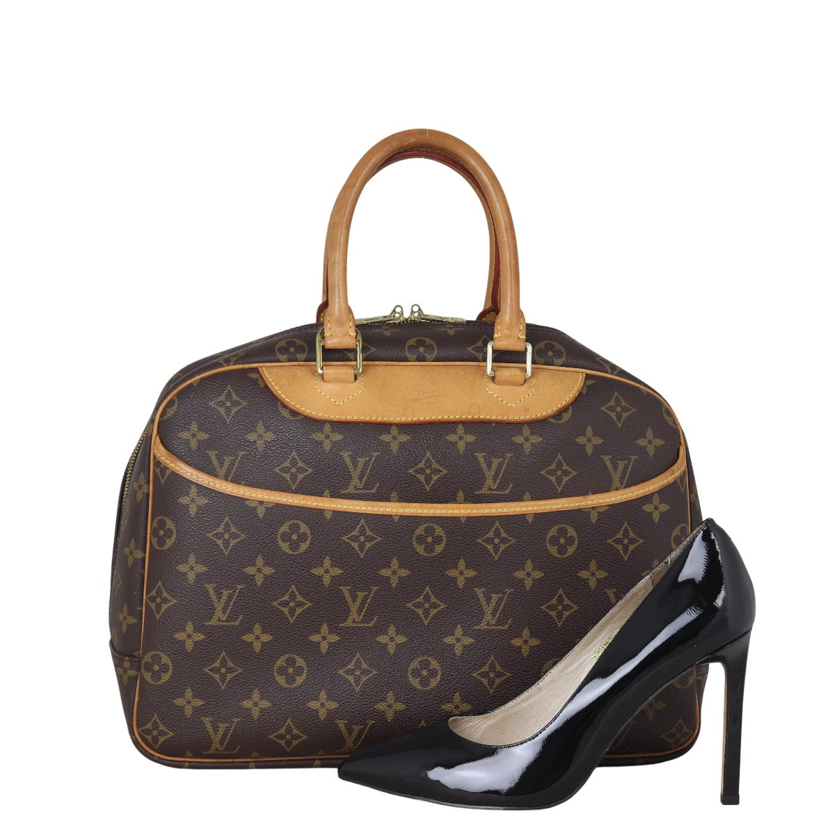 Louis Vuitton Deauville Bowling Vanity Monogram