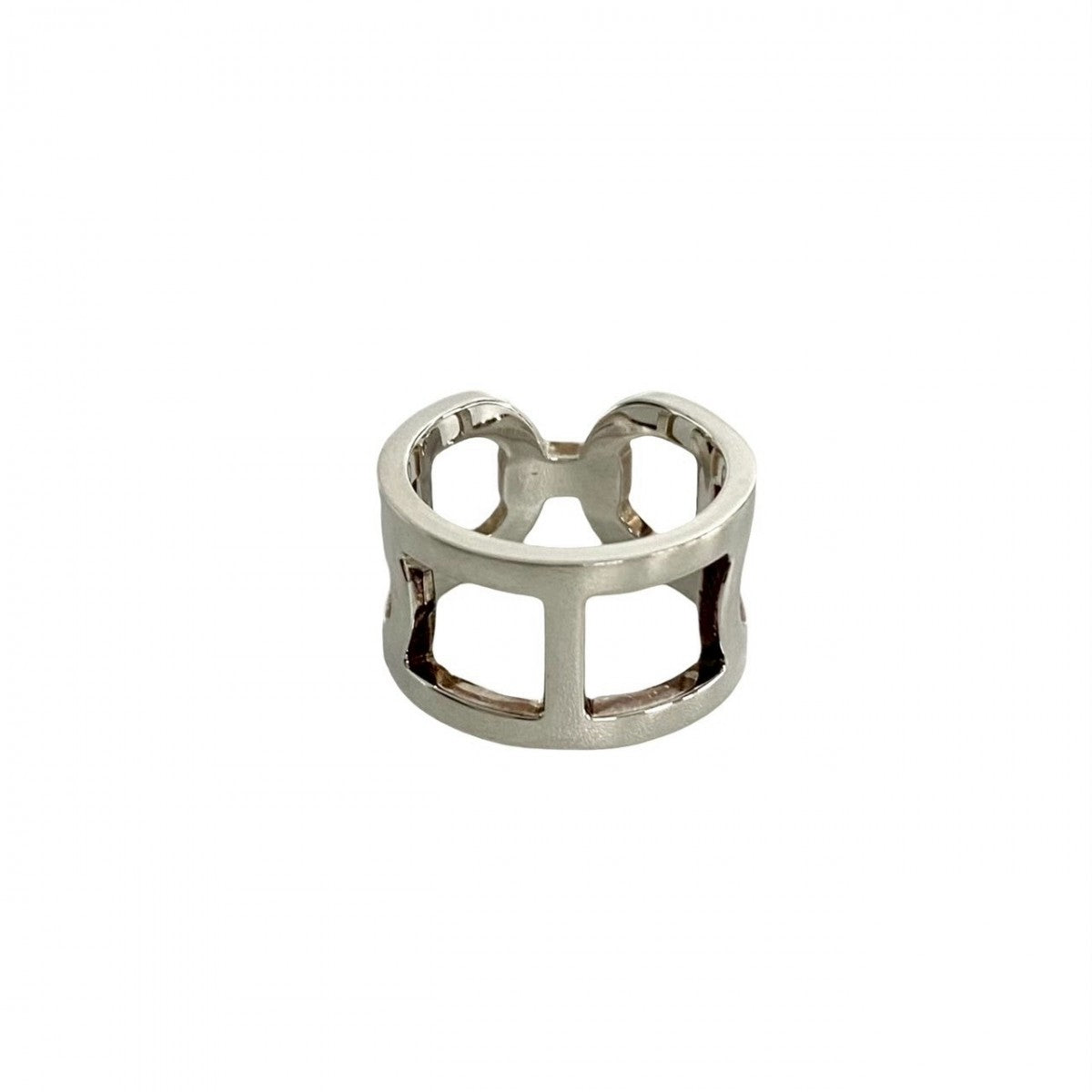 HERMES Ring Silver925 Silver Eva - Chene Dunkle Women 48