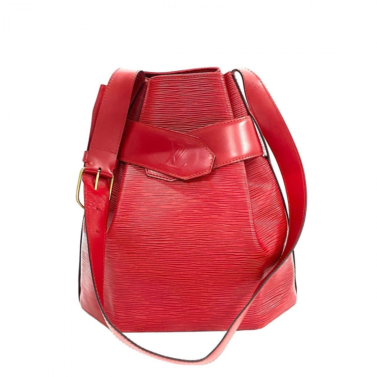 LOUIS VUITTON Shoulder Bag M80207 Epi Leather Red Epi Sac de Paul PM Women
