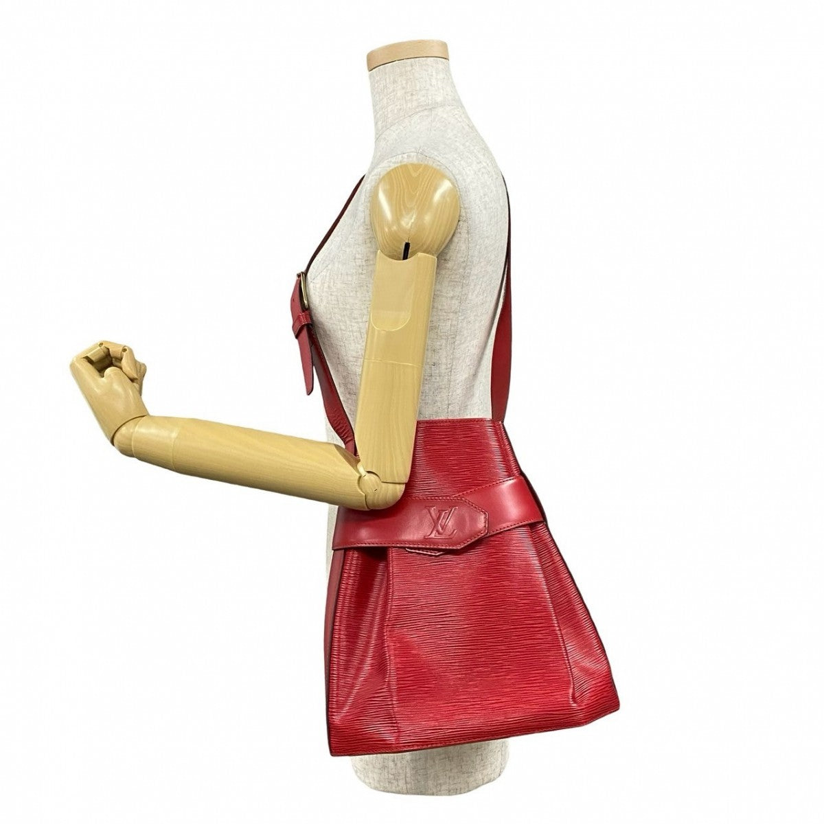 LOUIS VUITTON Shoulder Bag M80207 Epi Leather Red Epi Sac de Paul PM Women