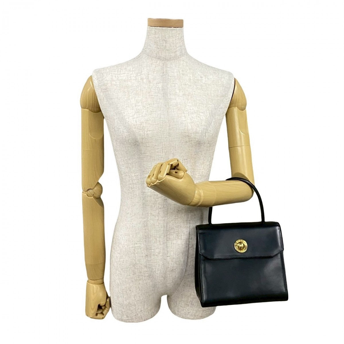CELINE Handbag Calfskin, Leather black Star Ball Metal Women