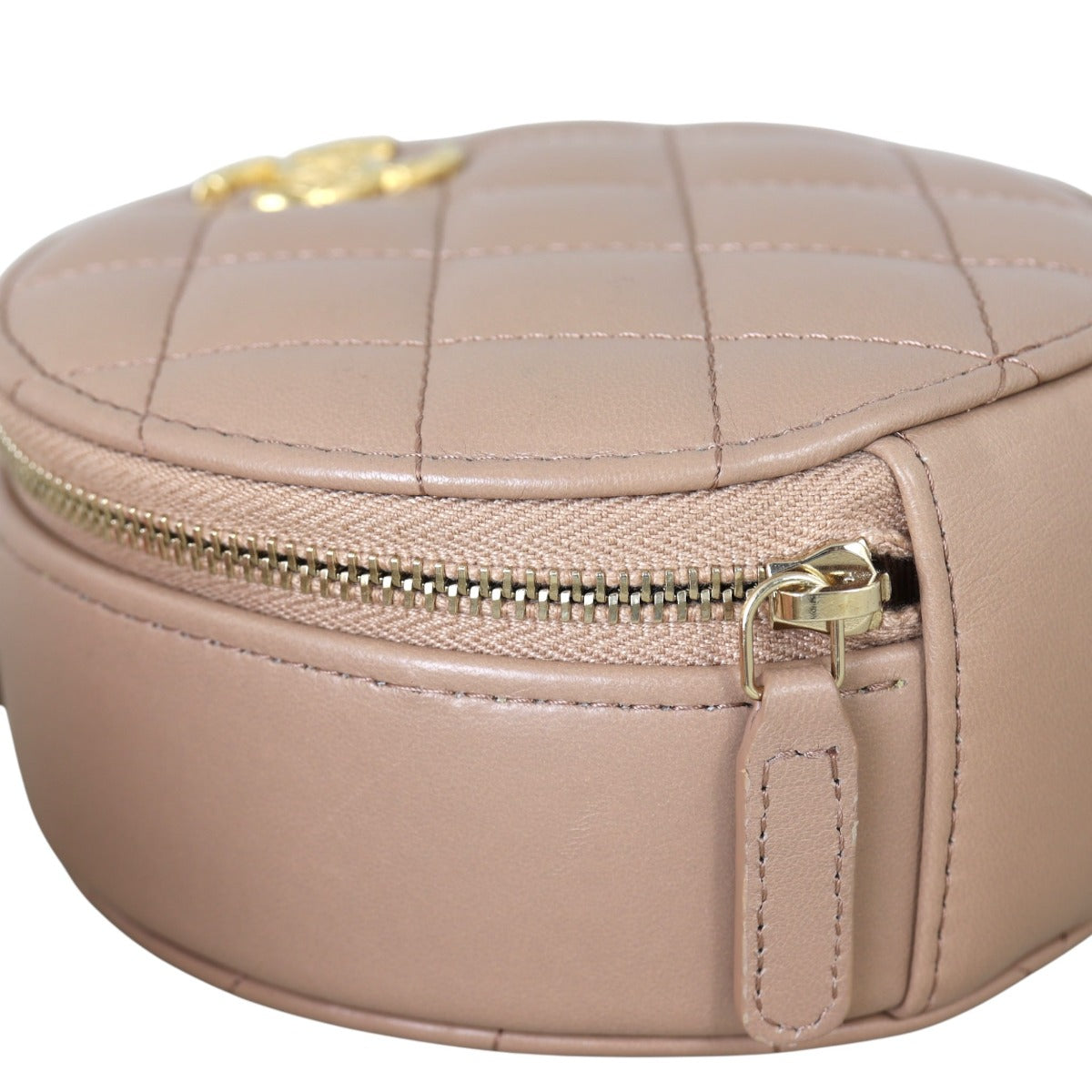 Chanel Coco Crush Round Clutch with Chain