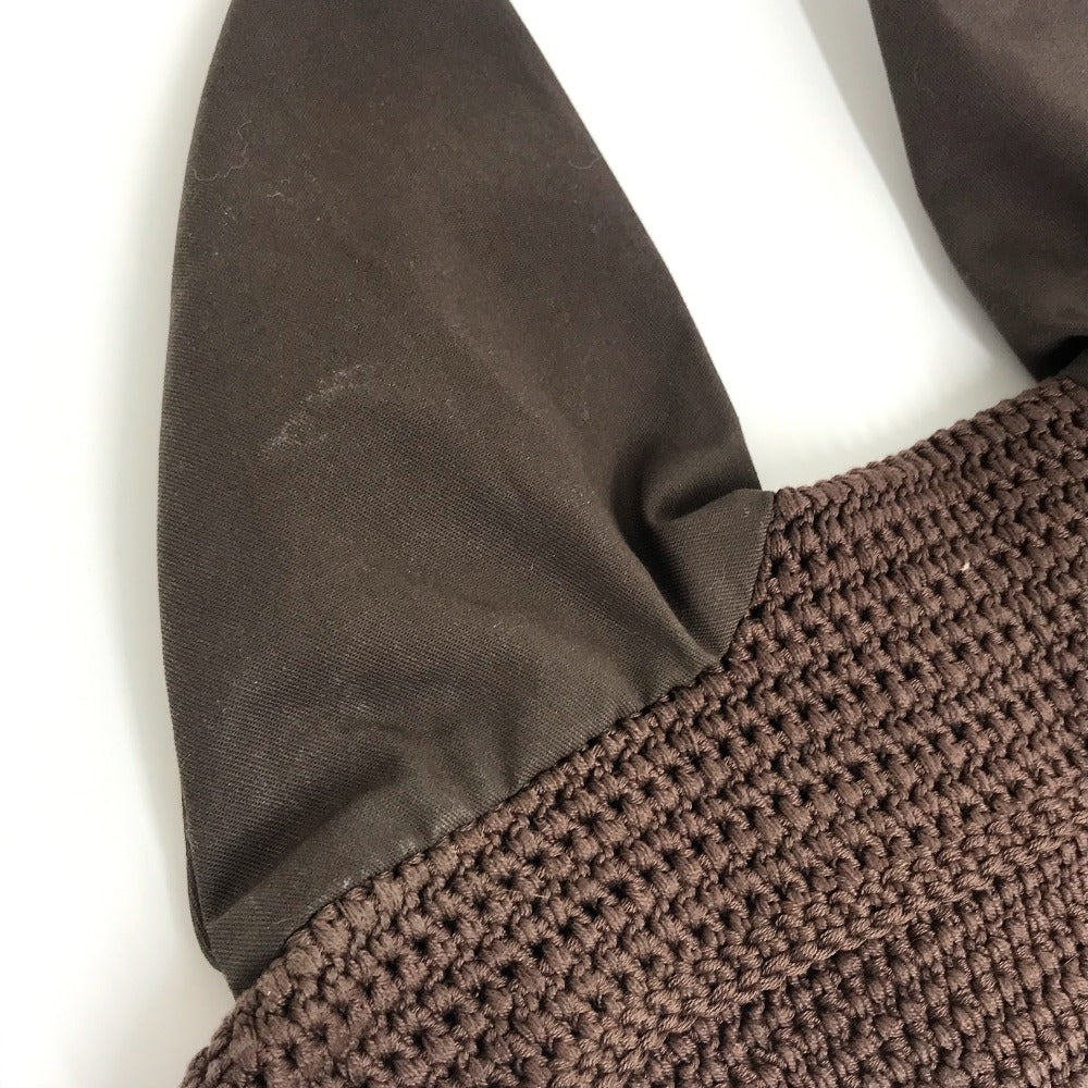 HERMES hat Cotton, Nylon Brown Serie Ponnet (horse harness) Women(Unisex)