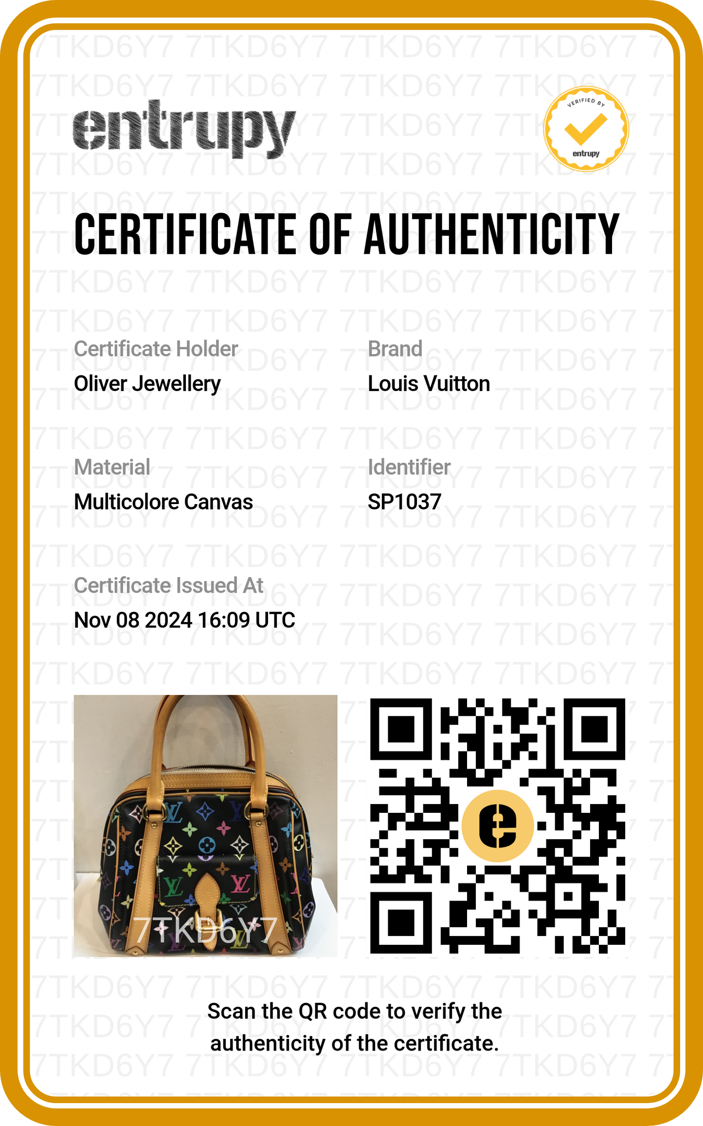 Louis Vuitton Black Monogram Multicolore Priscilla Bag