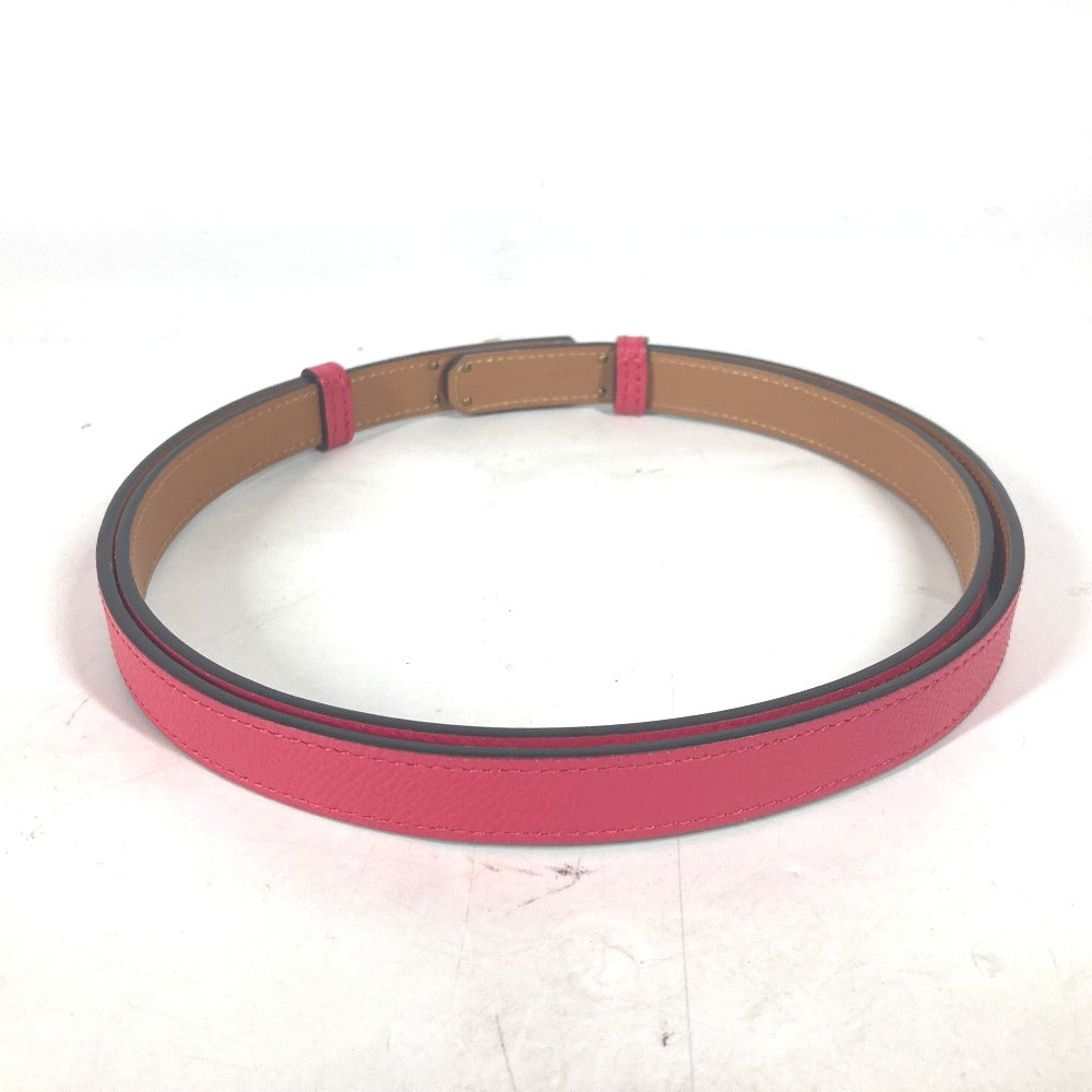 HERMES belt leather pink Kelly Belt Women
