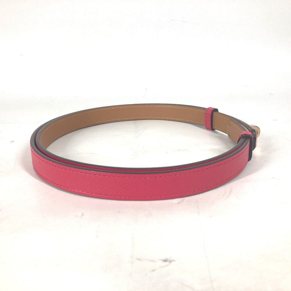 HERMES belt leather pink Kelly Belt Women