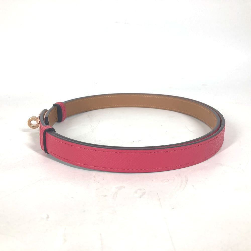 HERMES belt leather pink Kelly Belt Women