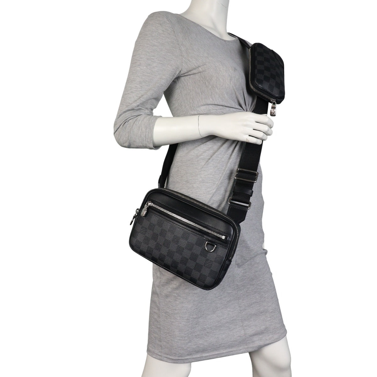 Louis Vuitton Scott Messenger Damier Graphite