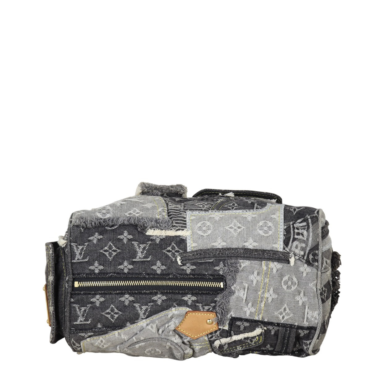 Louis Vuitton Speedy 30 Monogram Denim Patchwork