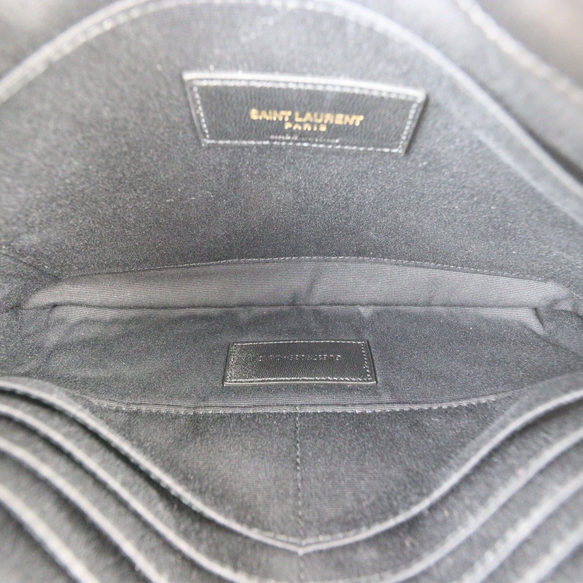 Saint Laurent Cassandre Monogram Matelasse Pouch
