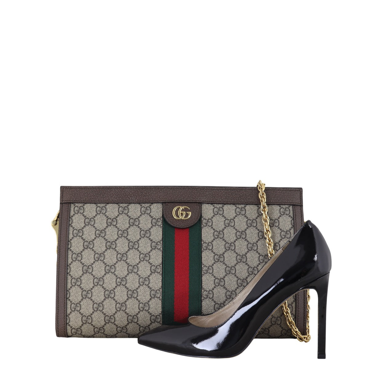 Gucci GG Supreme Ophidia Medium Shoulder Bag