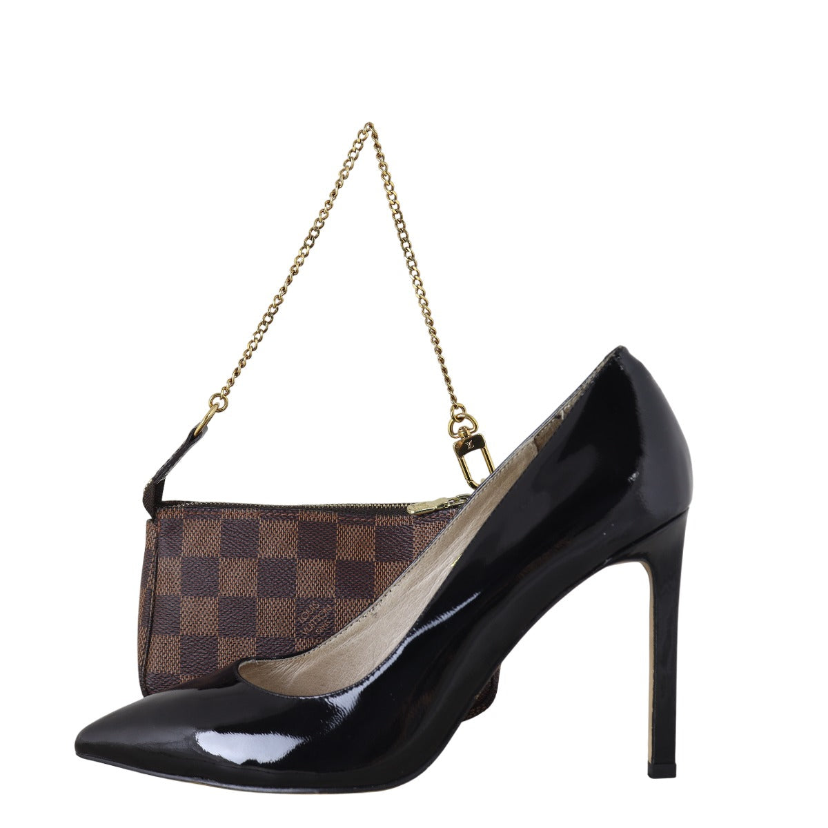 Louis Vuitton Mini Pochette Accessoires Damier Ebene