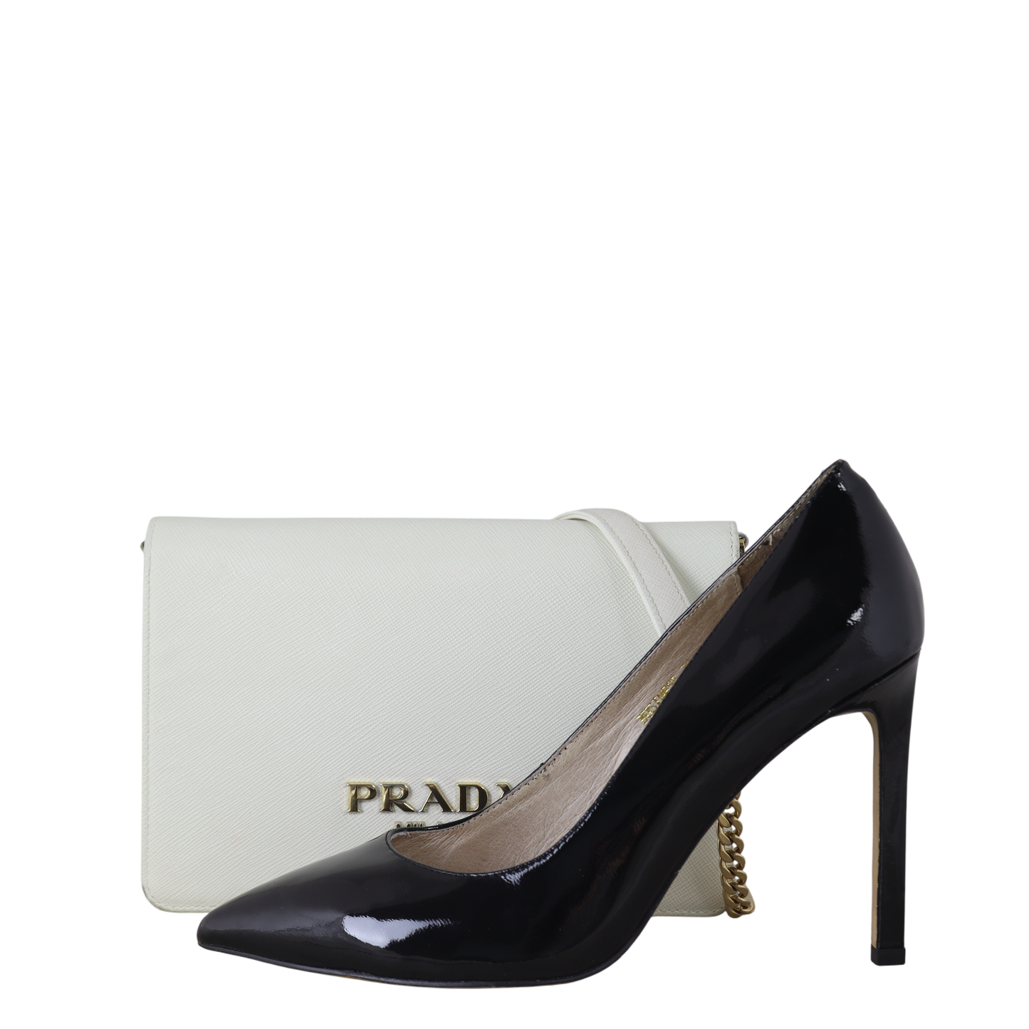 Prada Saffiano Mini Chain Bag