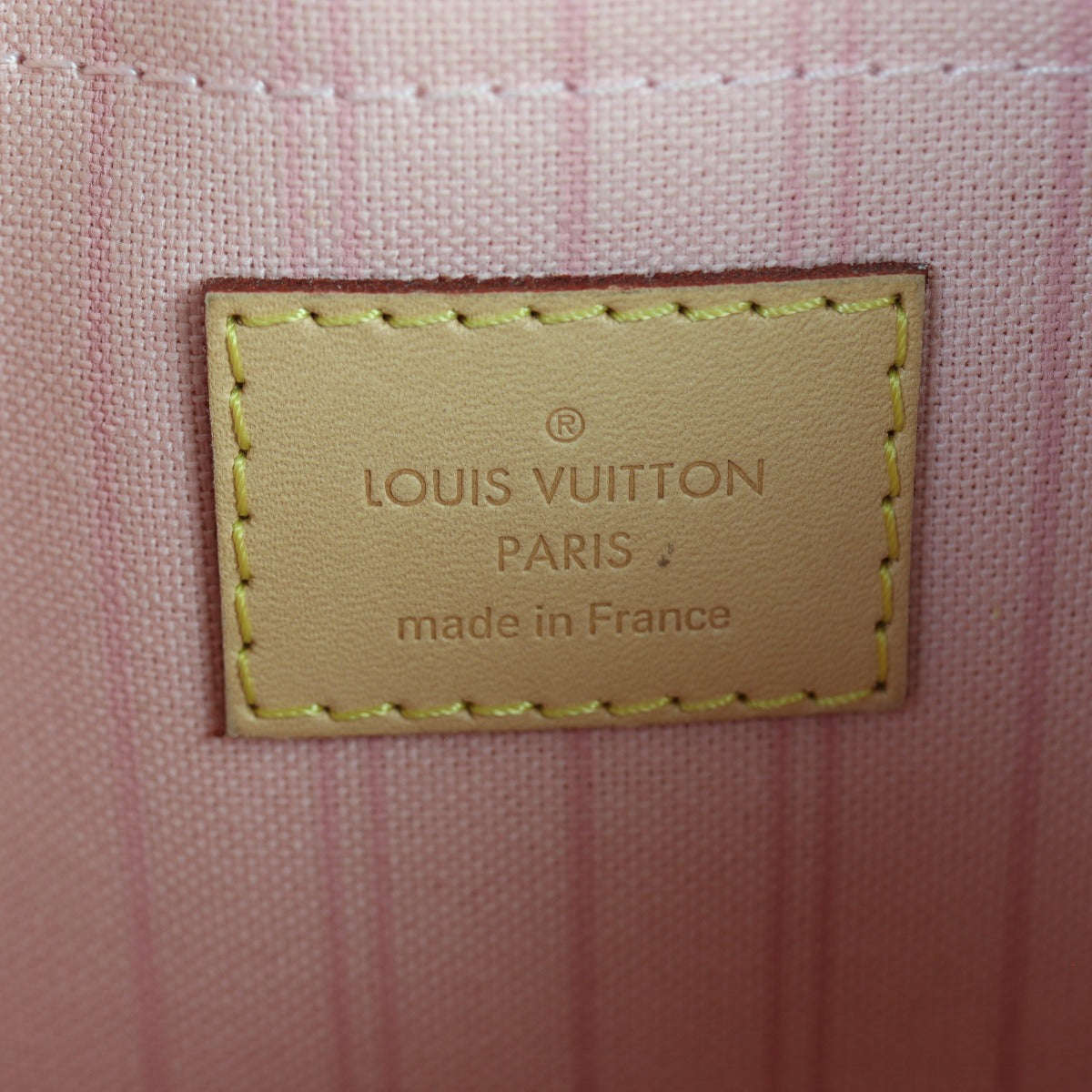 Louis Vuitton Neverfull Pouch Damier Azur
