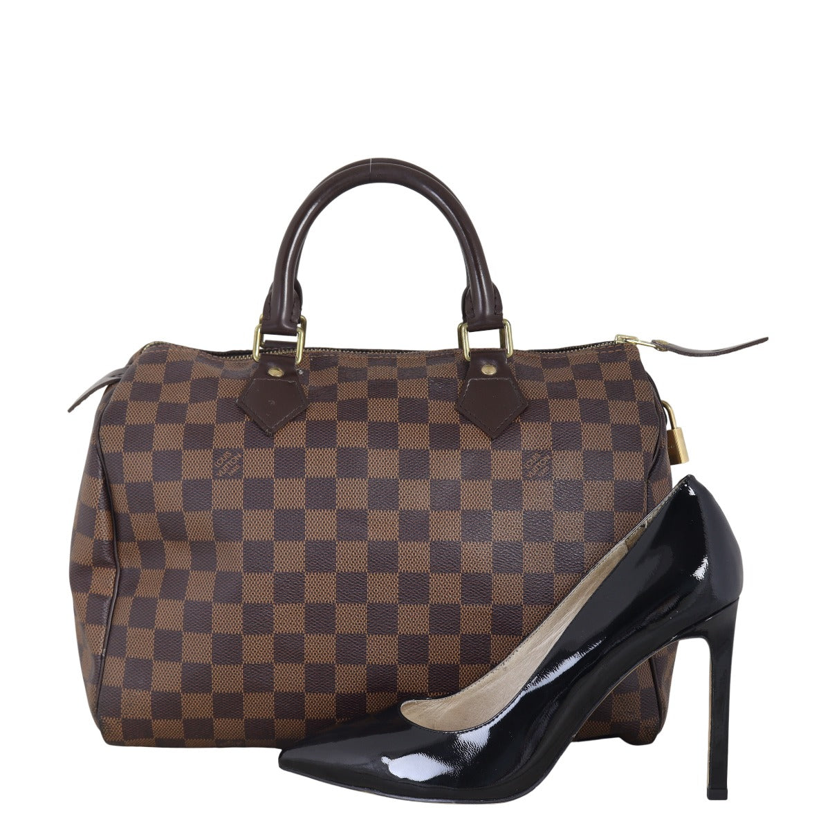 Louis Vuitton Speedy 30 Damier Ebene