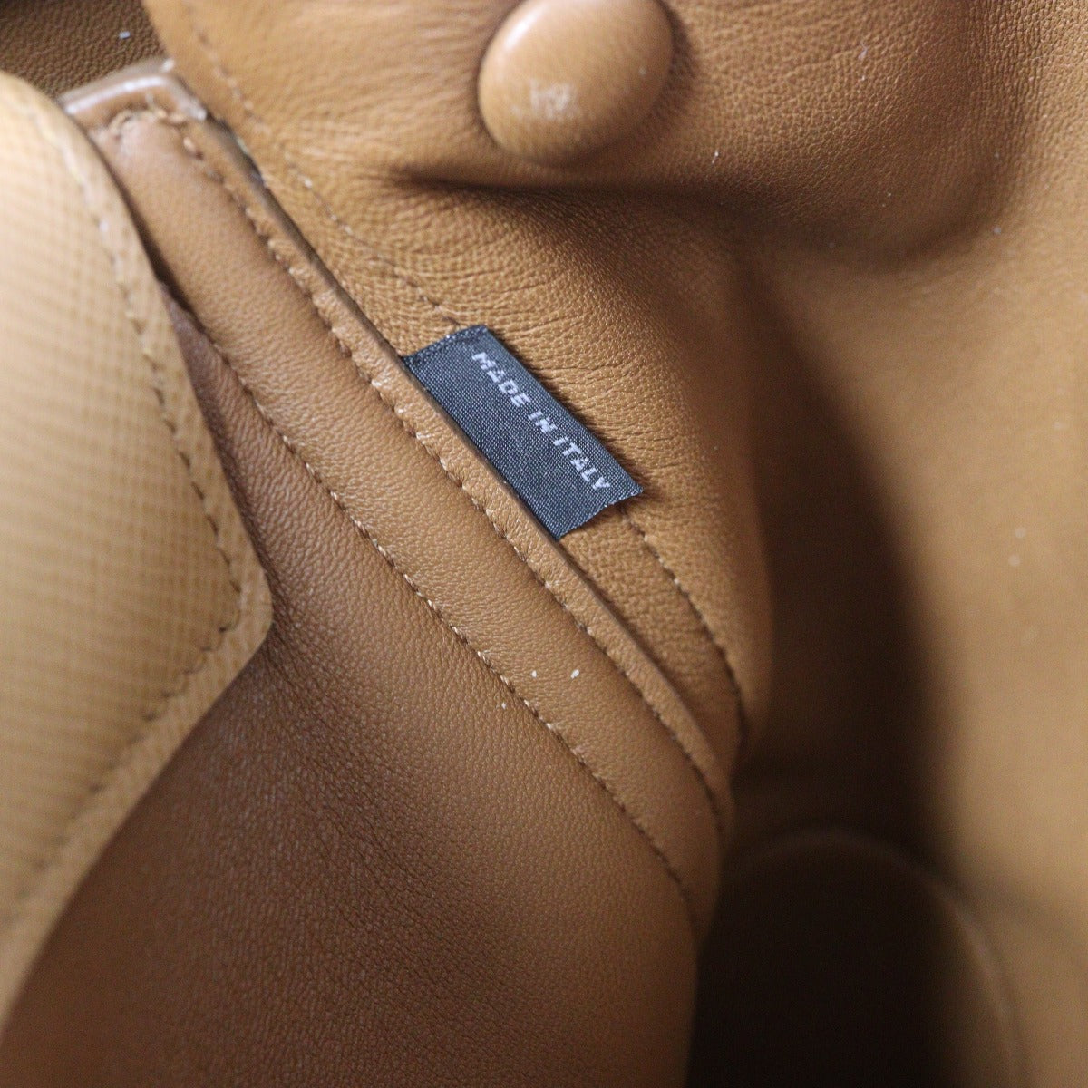 Prada Saffiano Cuir & Canapa Double Bag