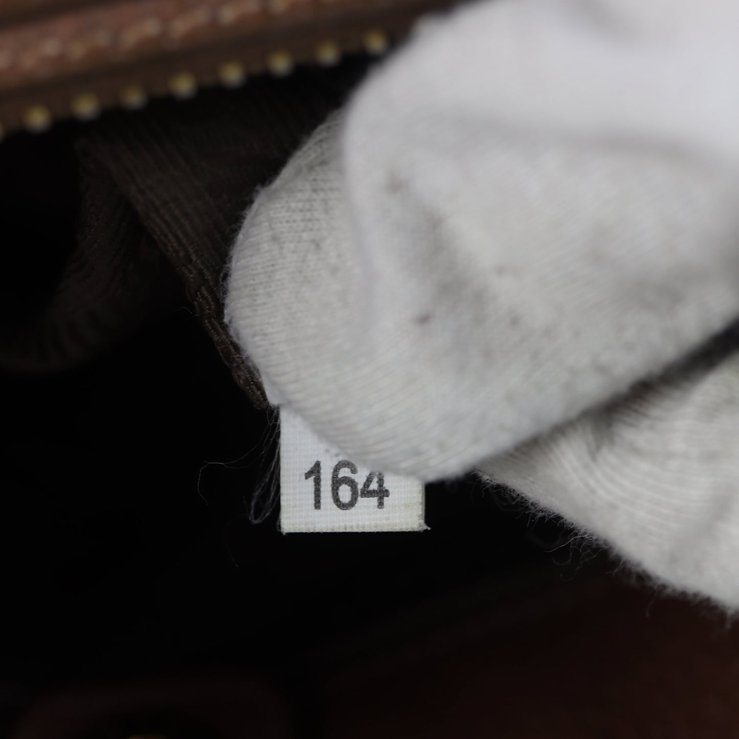 Prada Vitello Daino Double Zip Tote