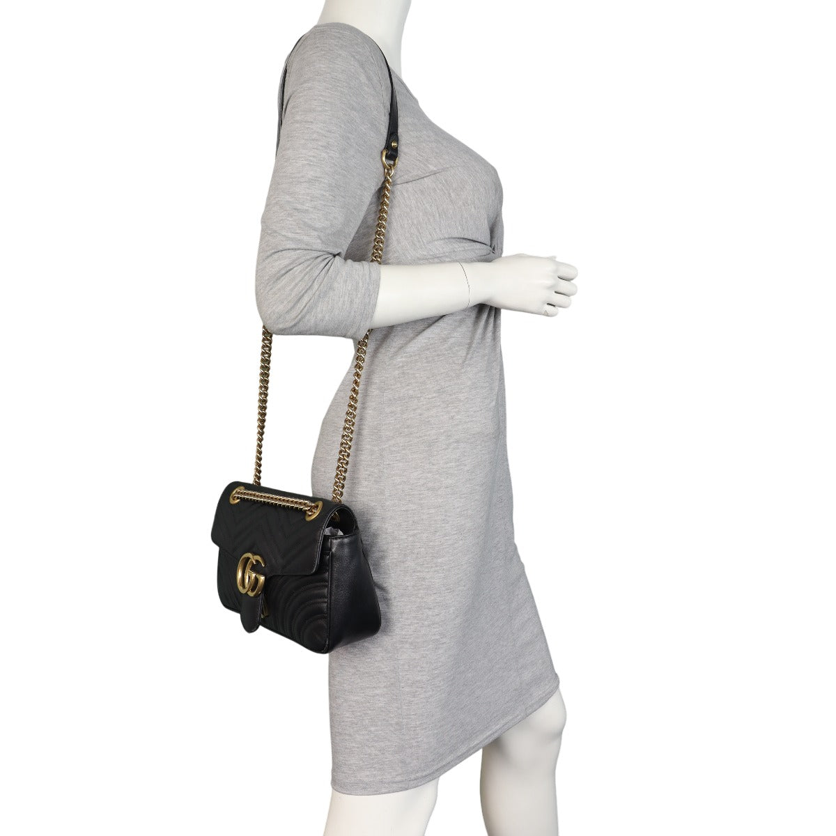 Gucci GG Marmont Matelasse Medium Shoulder Bag