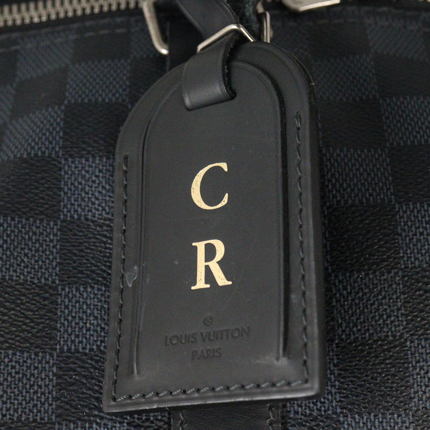 Louis Vuitton Keepall 55 Bandouliere Damier Cobalt
