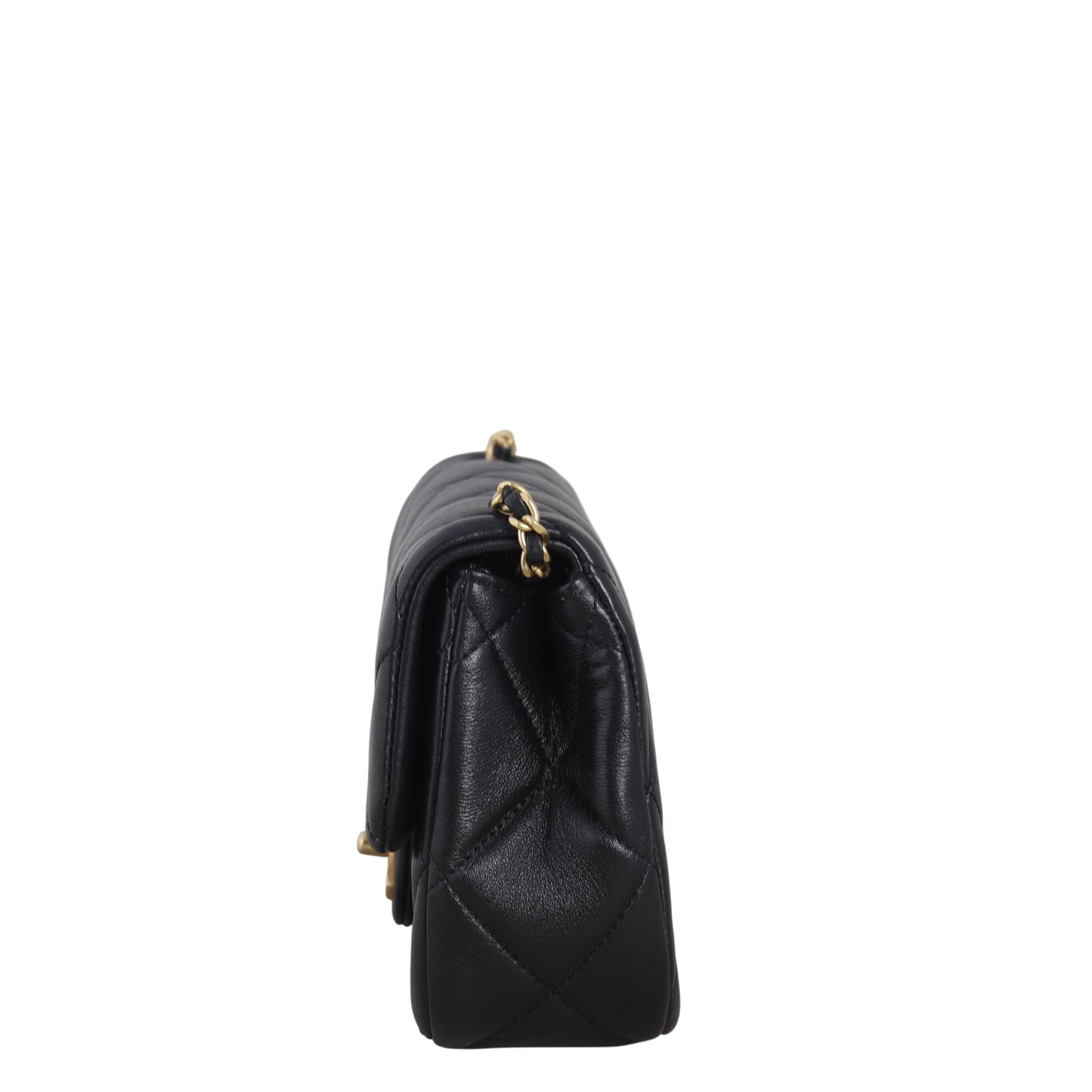 Chanel Double Pearl Mini Flap Bag