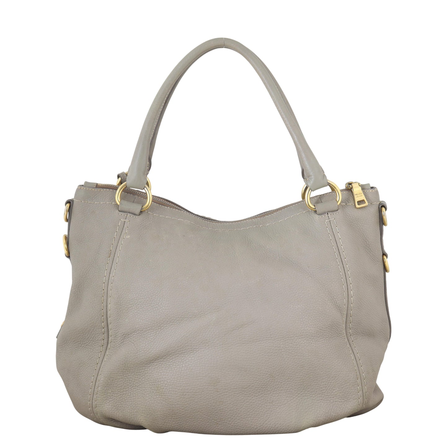 Prada Vitello Daino Two Way Tote