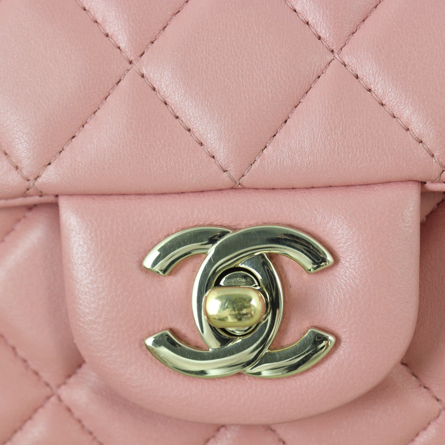 Chanel Classic Flap Mini Rectangular Bag Lambskin