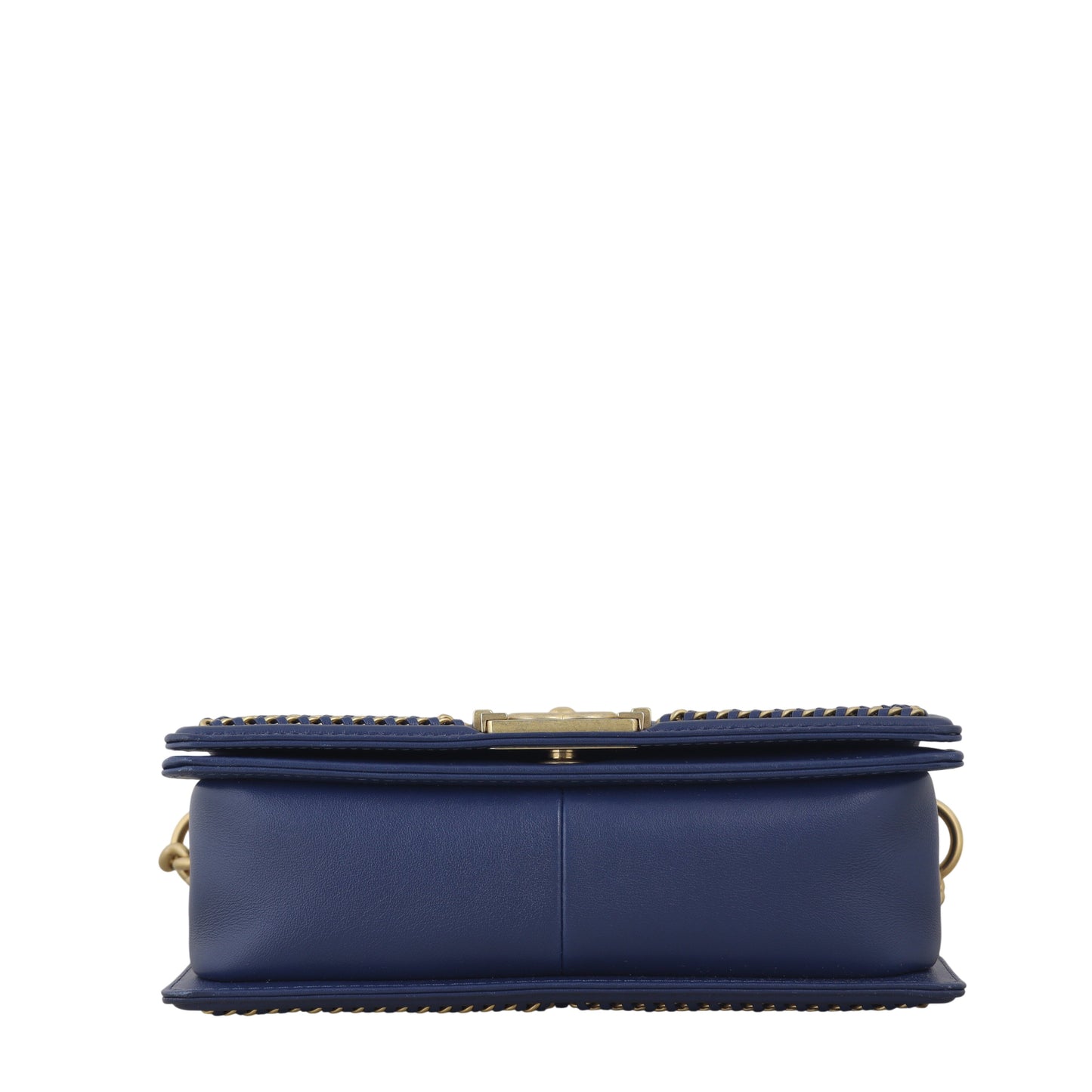 Chanel Boy Old Medium Paris-Rome Chain Top Handle