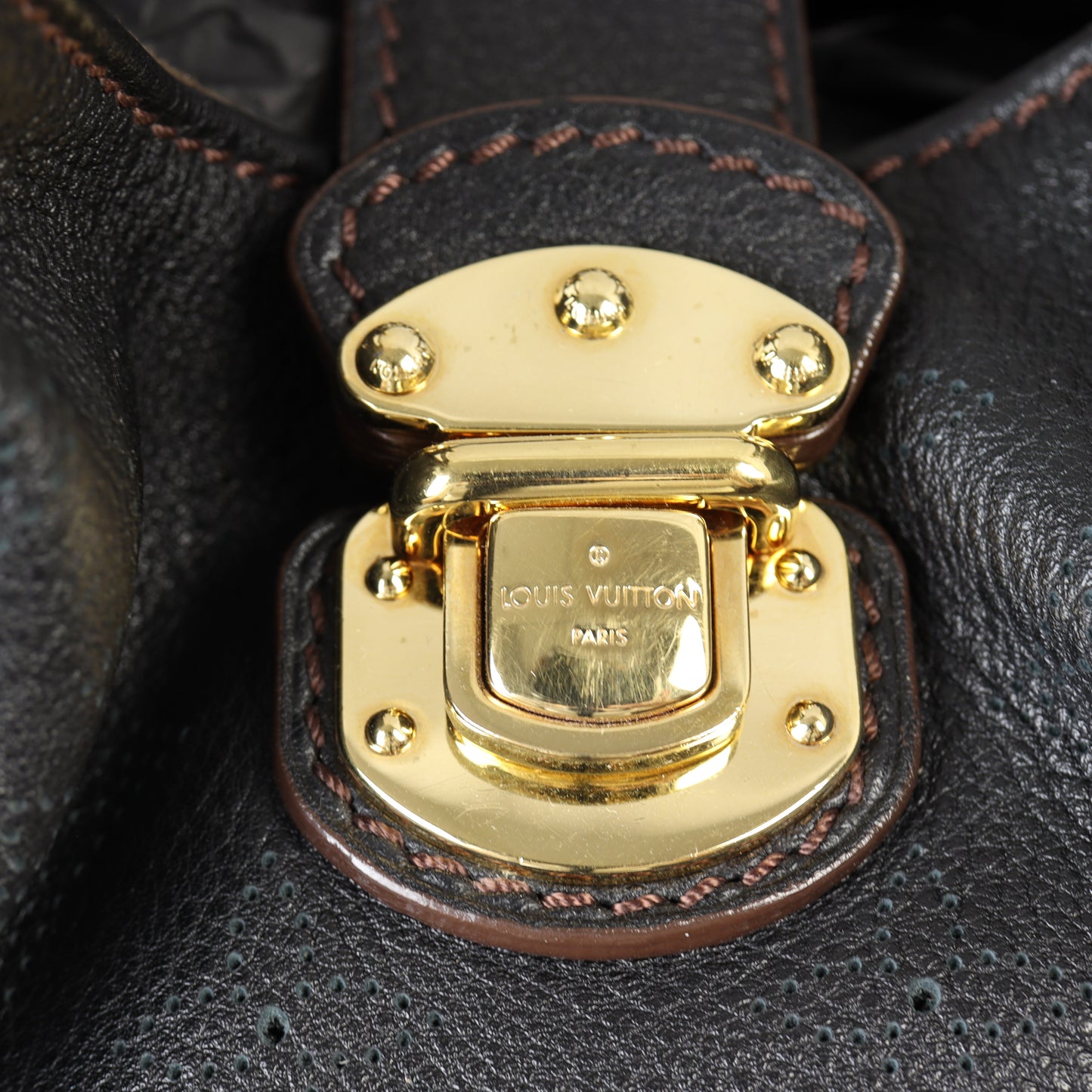 Louis Vuitton Mahina L Perforated Monogram