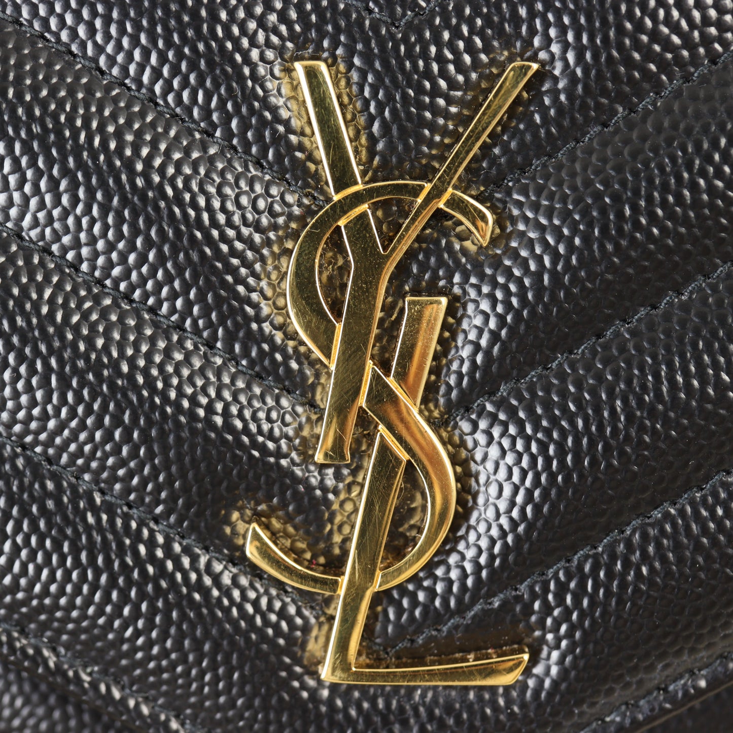 Saint Laurent Cassandre Envelope Chain Wallet