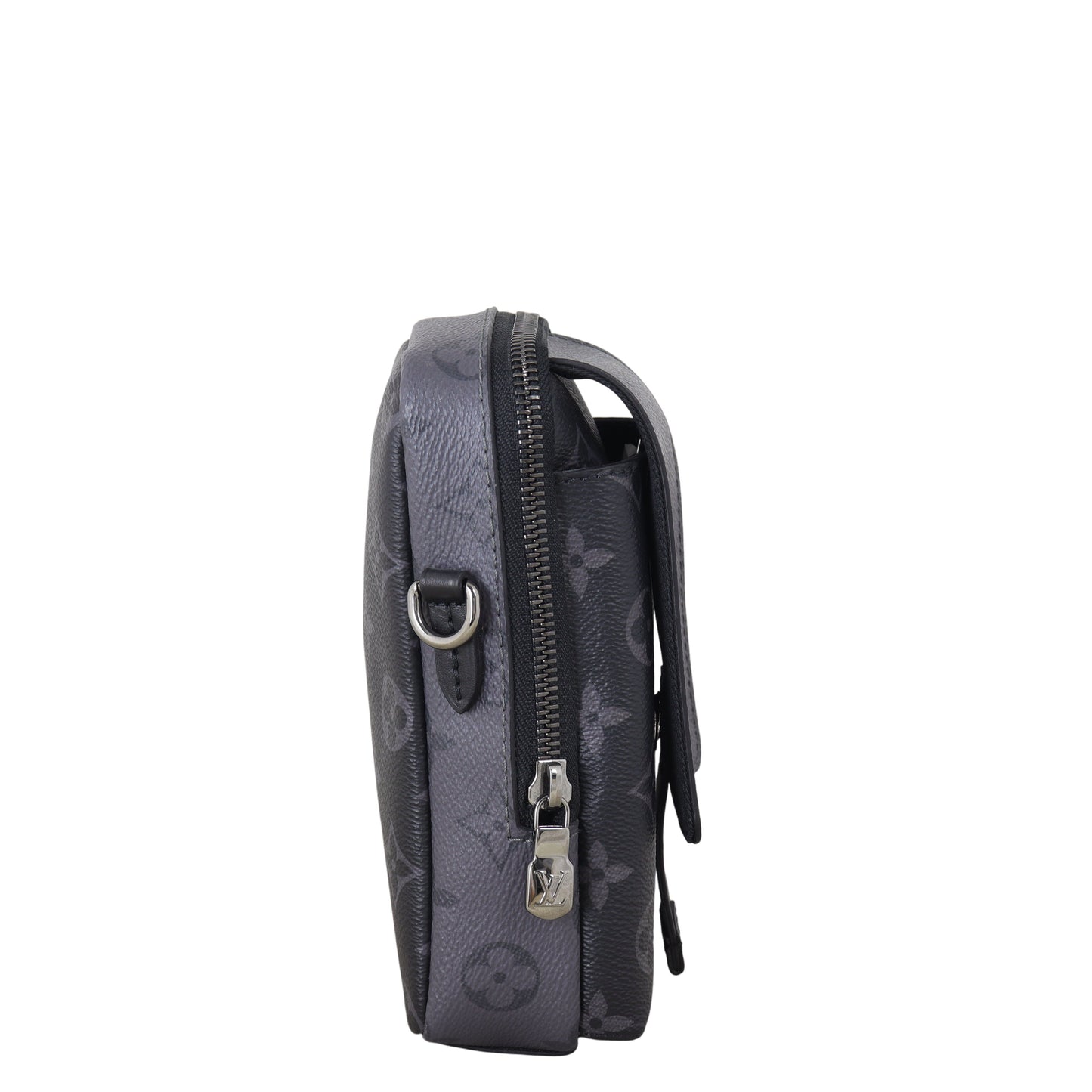 Louis Vuitton Double Phone Pouch Monogram Eclipse Reverse