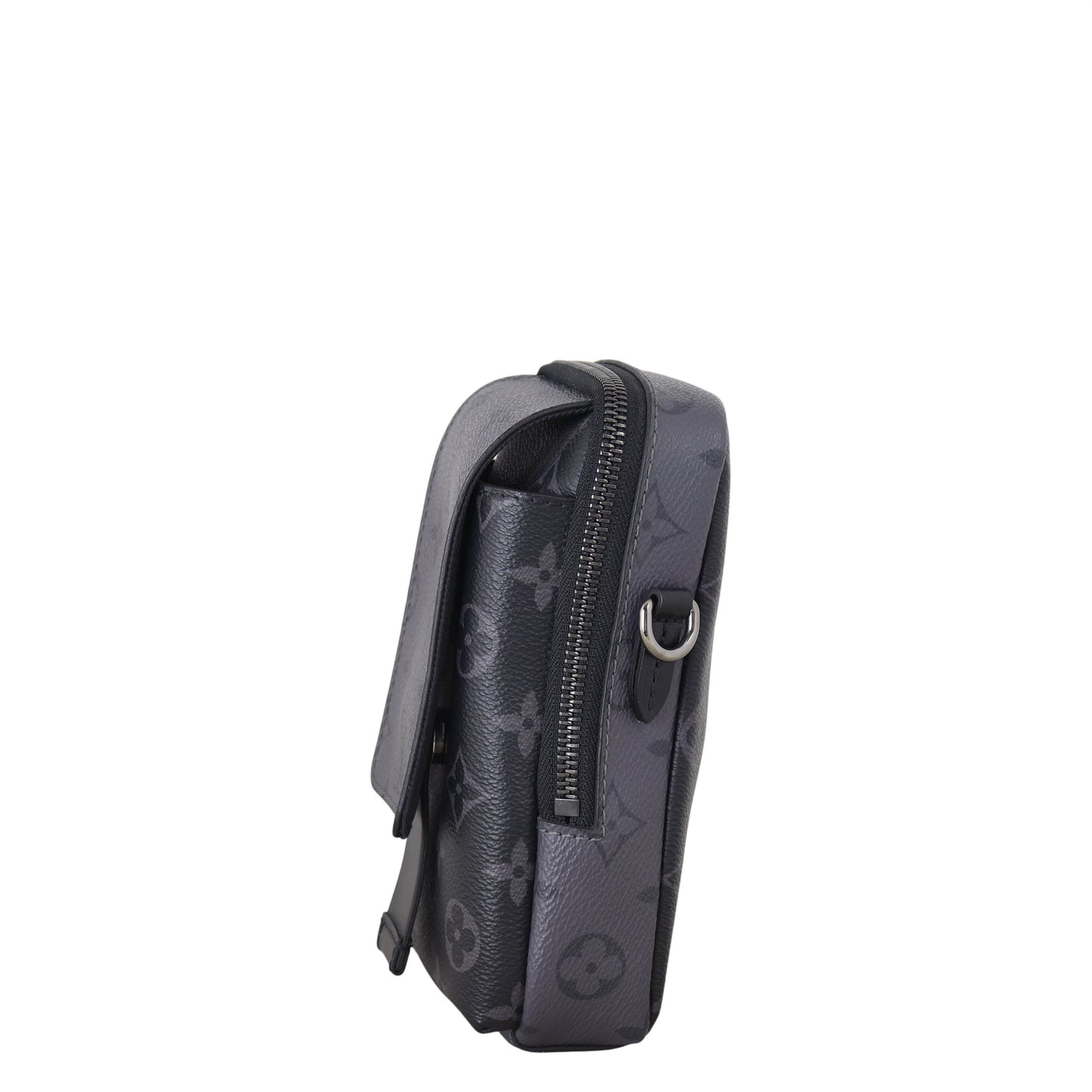 Louis Vuitton Double Phone Pouch Monogram Eclipse Reverse