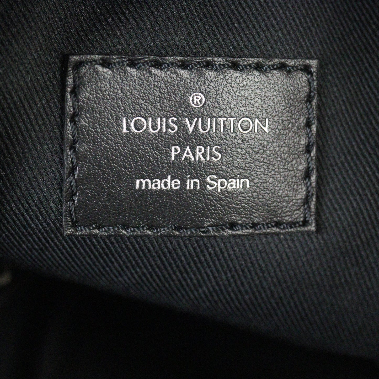 Louis Vuitton Double Phone Pouch Monogram Eclipse Reverse