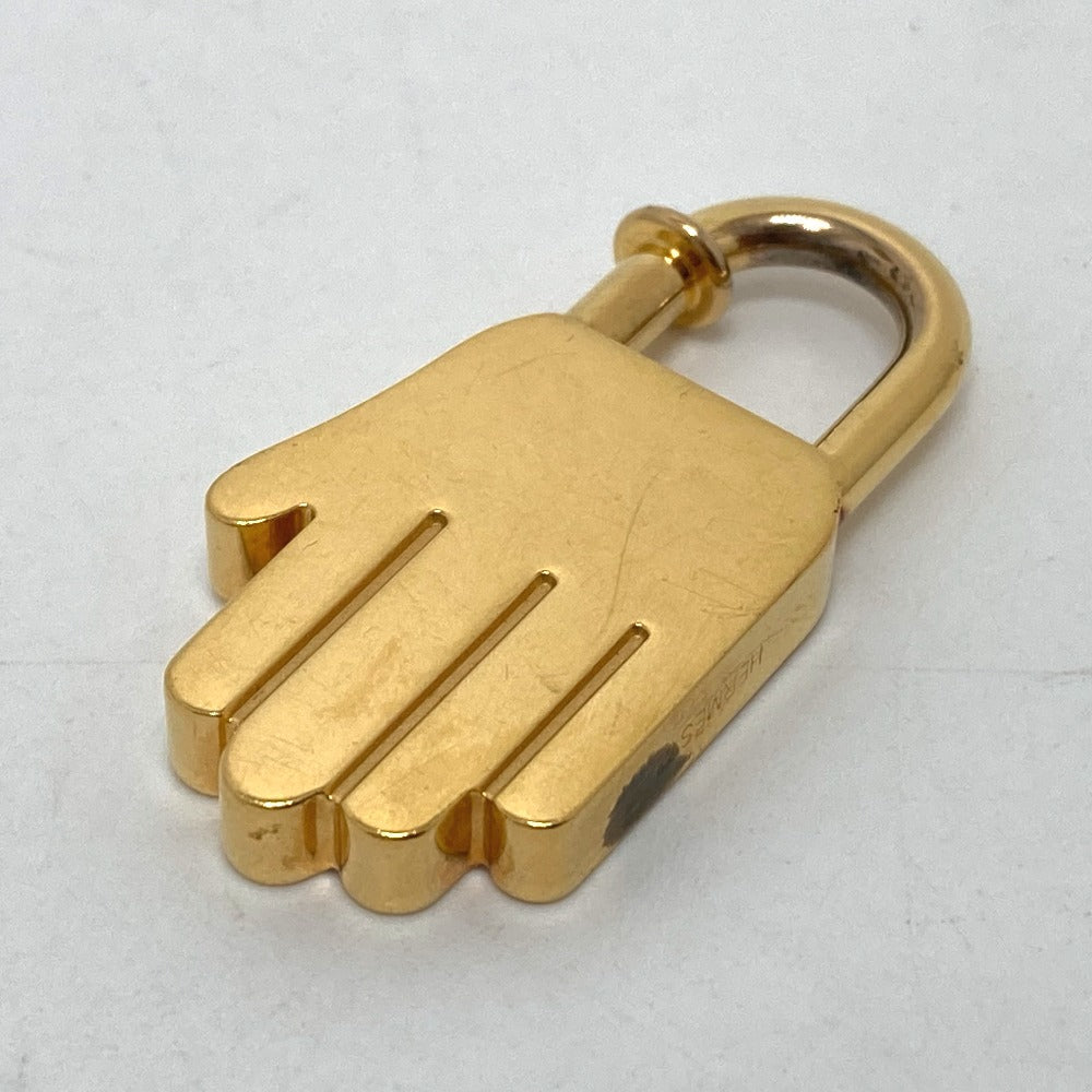 HERMES Cadena metal gold 2002 only Women