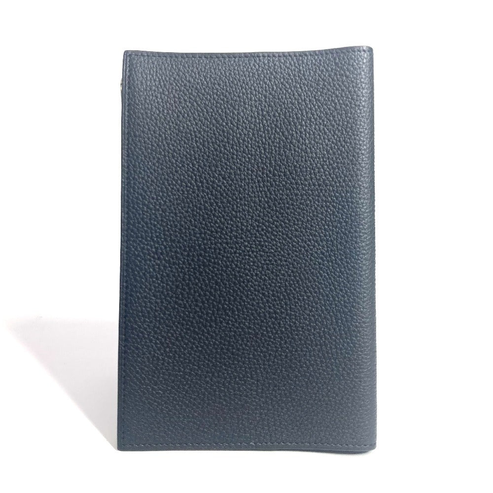 HERMES Note cover Togo black Notepad [EA Zip] PM