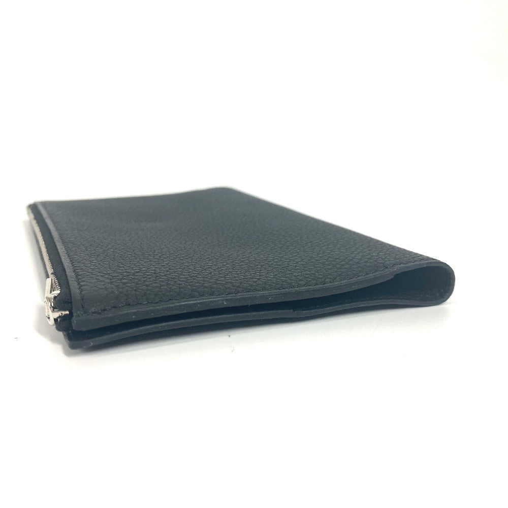 HERMES Note cover Togo black Notepad [EA Zip] PM