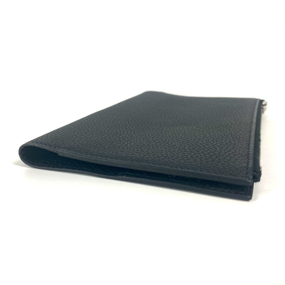HERMES Note cover Togo black Notepad [EA Zip] PM
