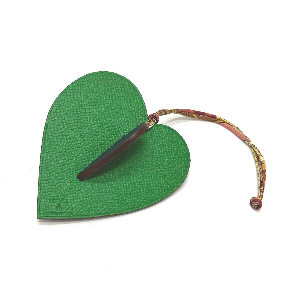 HERMES charm Epsom multicolor Petite Ash W Heart Women