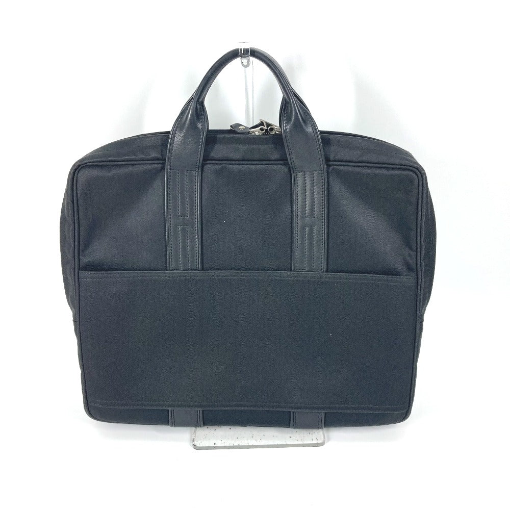 HERMES Business bag Nylon black 2WAY Acapulco Odinatur