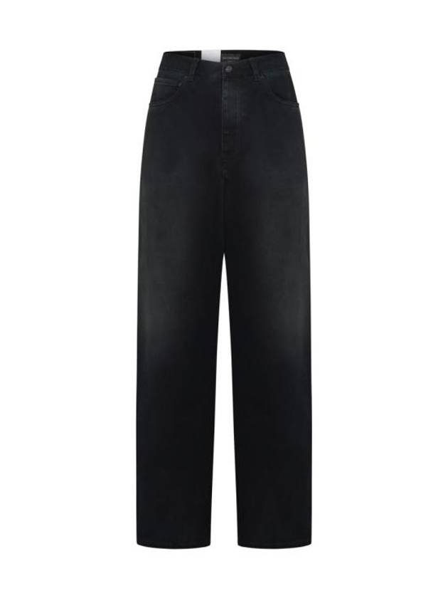 Luxury Balenciaga Trending 2025 Denim Straight Pants 767977TNW111672 SUNBLEACHED BLACK
