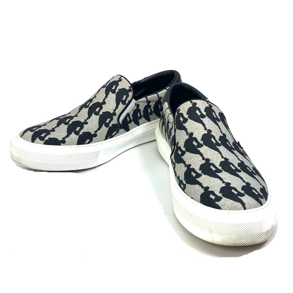 LOUIS VUITTON Slip-on Canvas, Canvas gray NBA collaboration Trocadero Sneakers Slip-on mens 6