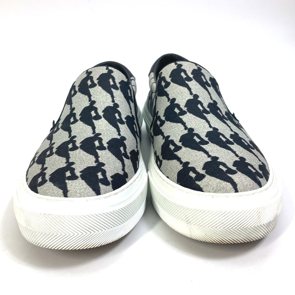 LOUIS VUITTON Slip-on Canvas, Canvas gray NBA collaboration Trocadero Sneakers Slip-on mens 6