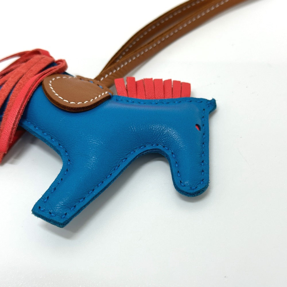 HERMES charm Anjou Miro, Leather Multi Rodeo PM