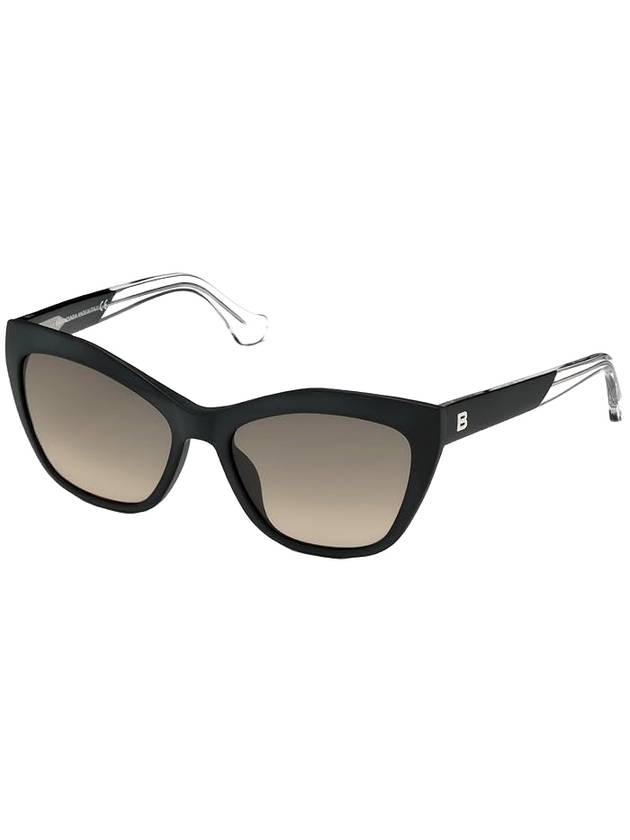 Luxury Balenciaga Trending 2025 Eyewear Matte Frame Sunglasses Black