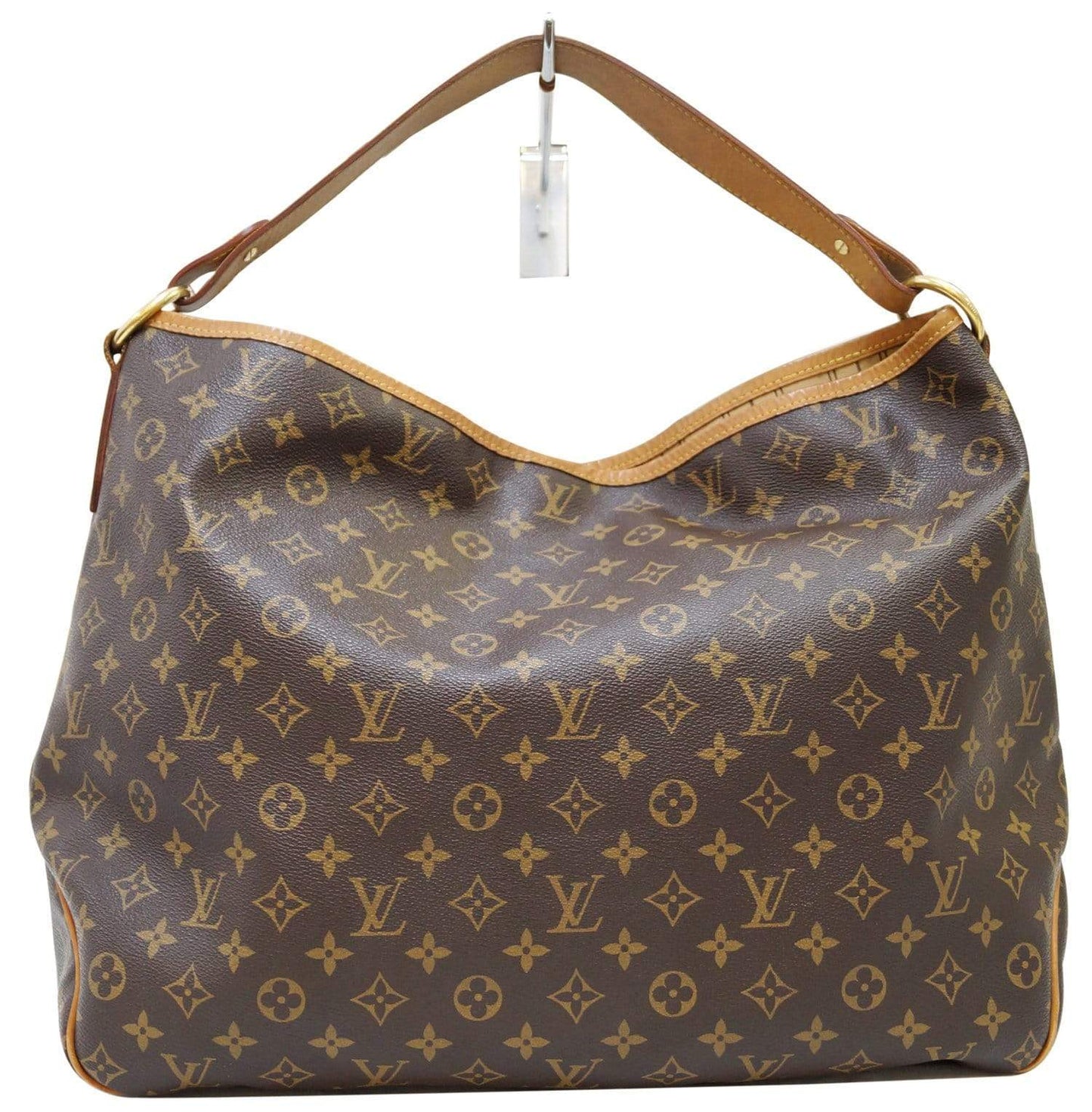 LOUIS VUITTON Delightful GM Monogram Canvas  Shoulder Bag Brown