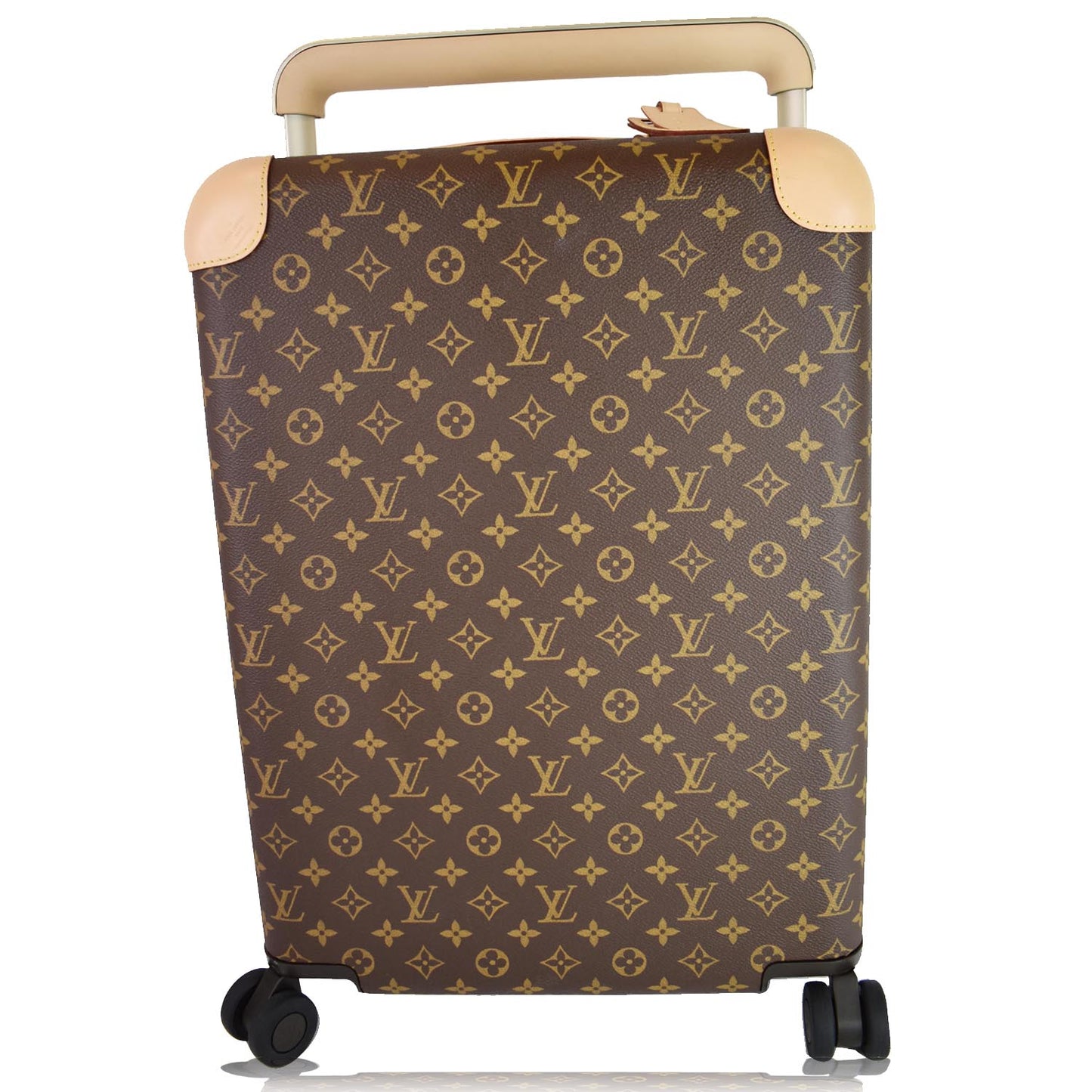 LOUIS VUITTON Horizon 55 Monogram Canvas Rolling Suitcase Brown