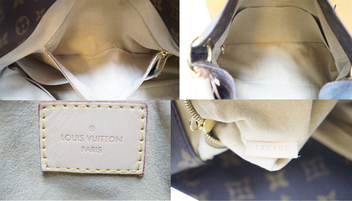 LOUIS VUITTON Monogram Canvas Artsy MM Hobo Shoulder Bag