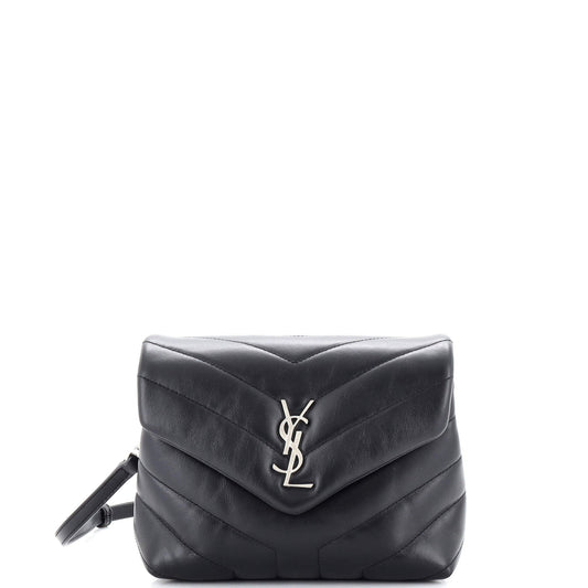 Luxury Saint Laurent Trending 2025 Loulou Shoulder Bag Matelasse Chevron Leather Toy