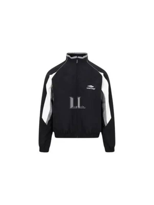 Luxury Balenciaga Trending 2025 3B Sports Icon Regular Track Jacket Black