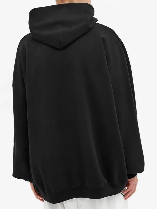 Luxury Balenciaga Trending 2025 Gymwear Logo Print Cotton Hoodie Black
